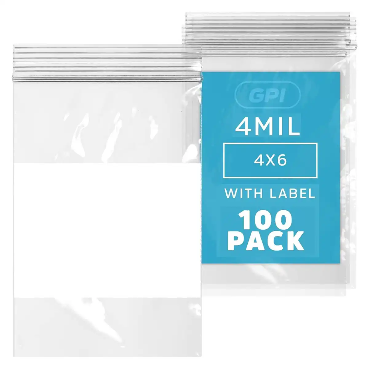 GPI 4x6 Soil Sample Zip Bags