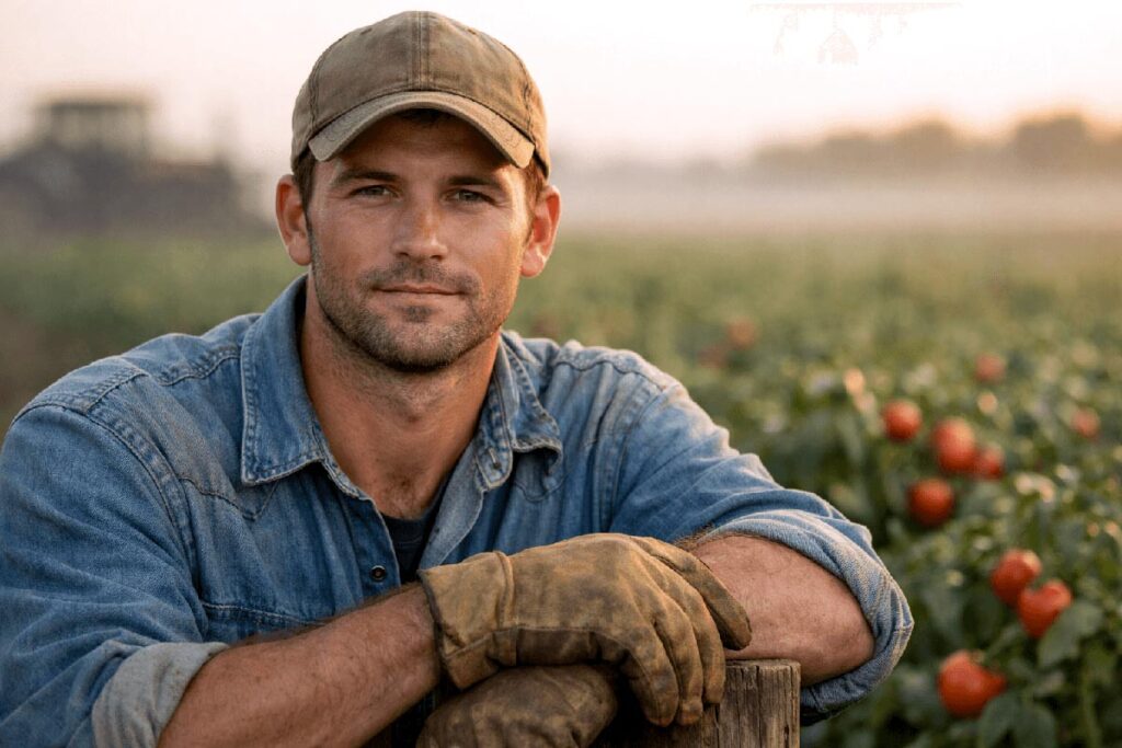 Norman Harris, Kansas crop farmer and founder of CropFarming.org