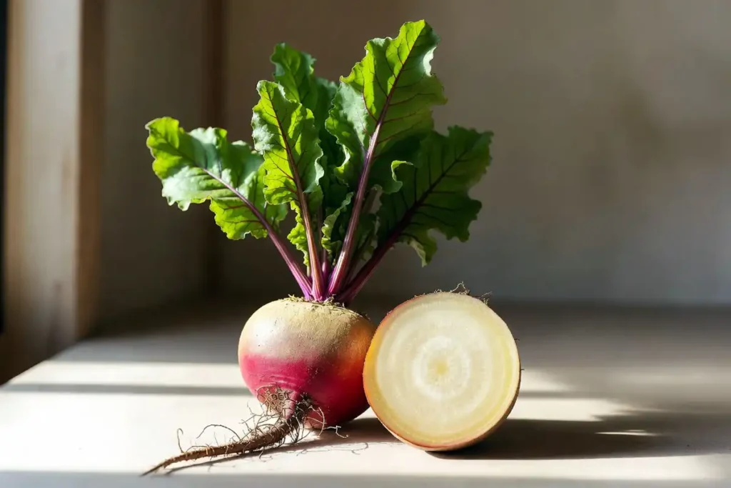 taproot crown and leaf rosette