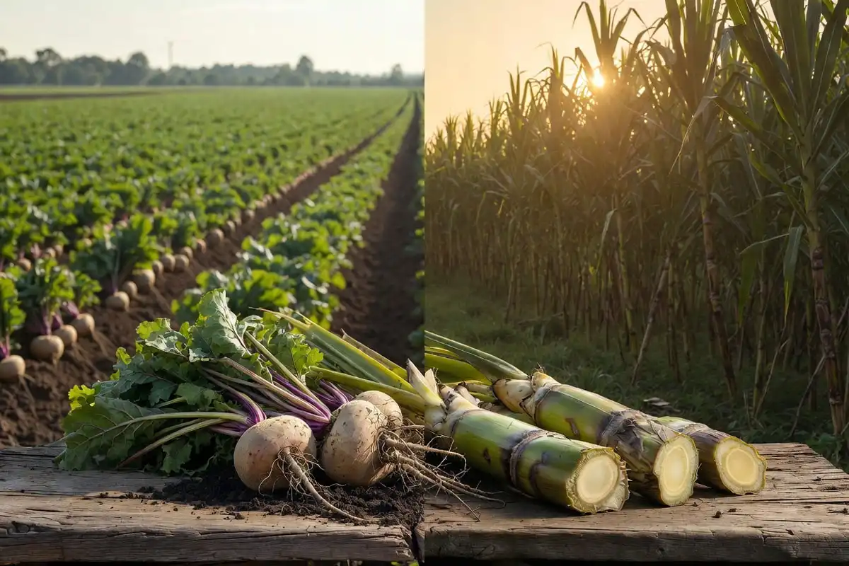 sugar beets vs sugar cane comparison