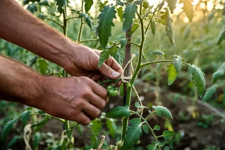 Build a Trellis for Tomatoes
