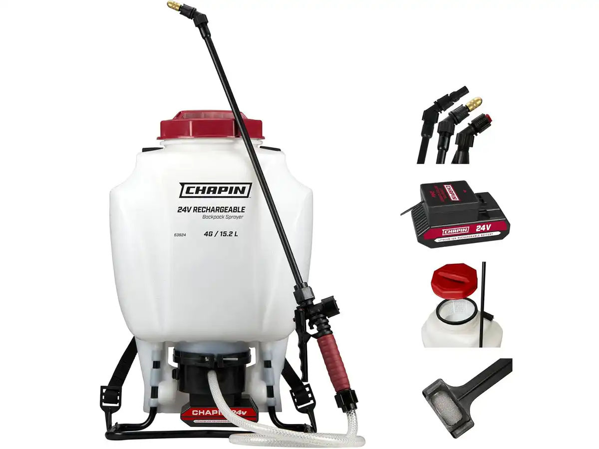 Chapin International 4-Gallon 24V Extended Spray Battery Backpack Sprayer