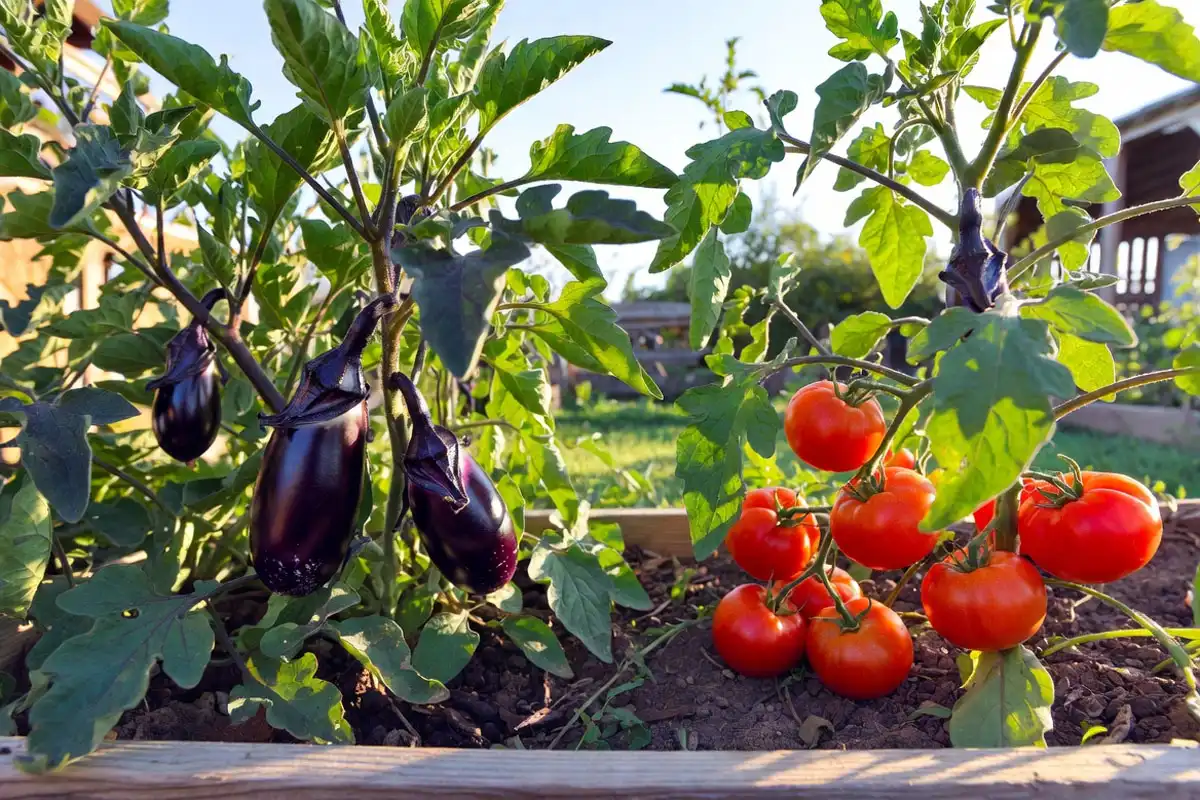 Eggplant and Tomatoes Be Planted Together