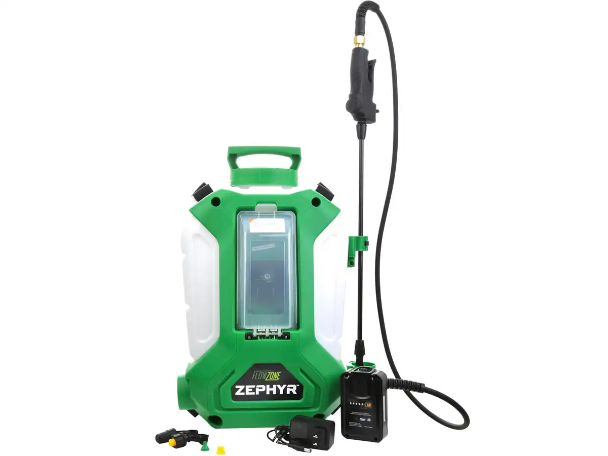 FlowZone Zephyr QuickSwap Compatible Battery Powered Backpack Sprayer