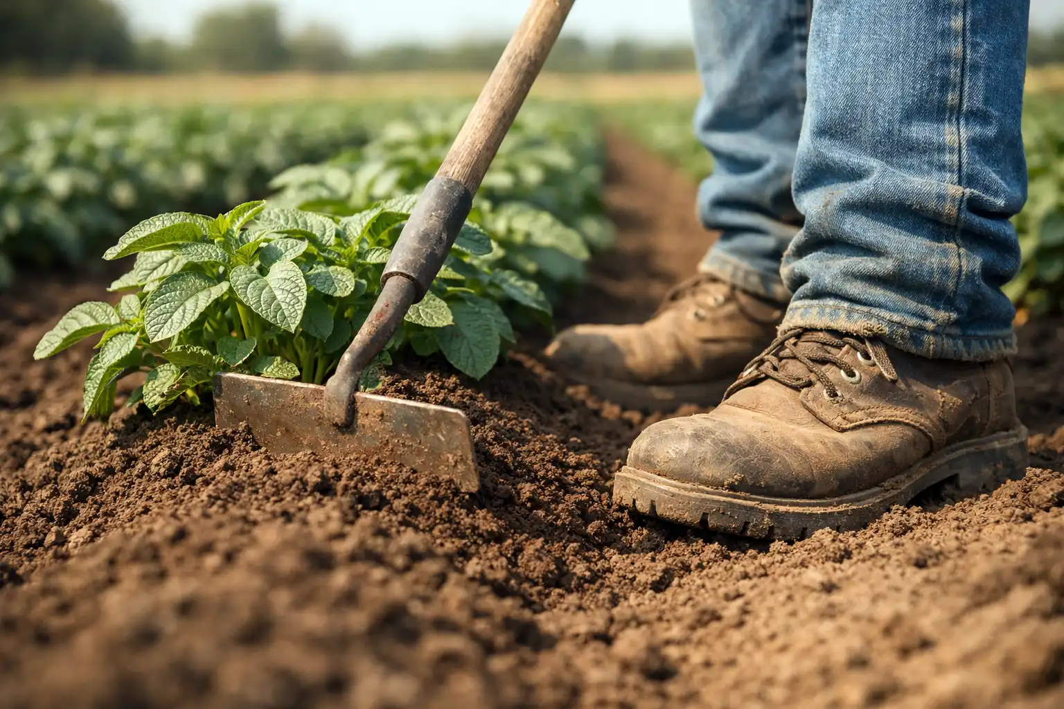 How Does Hilling Potatoes Work