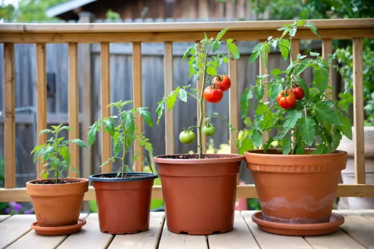 Best Pots Size for Plant Tomatoes