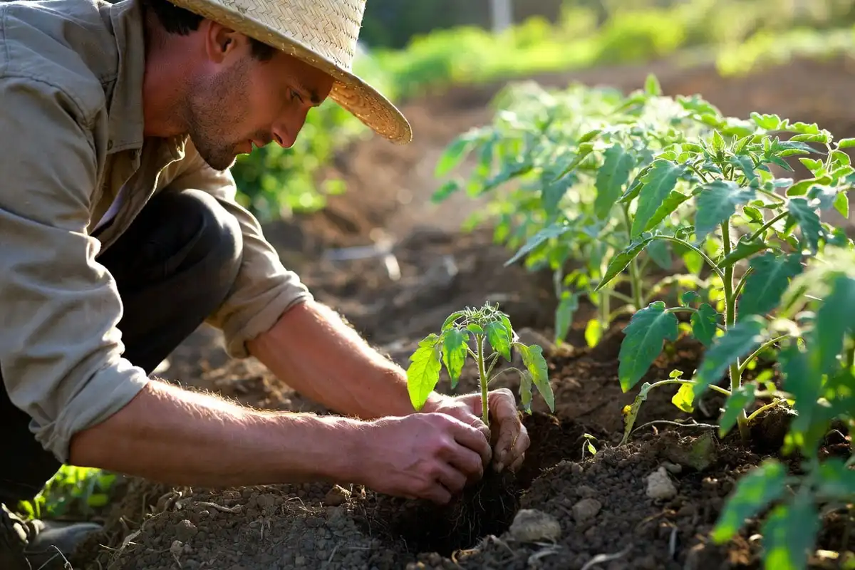 Replant Tomatoes the Right Way