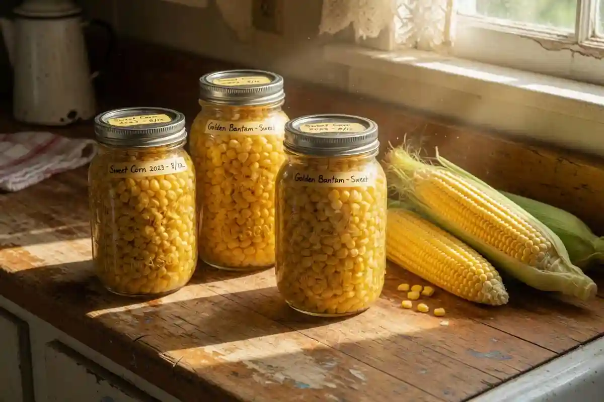 How Do You Can Sweet Corn