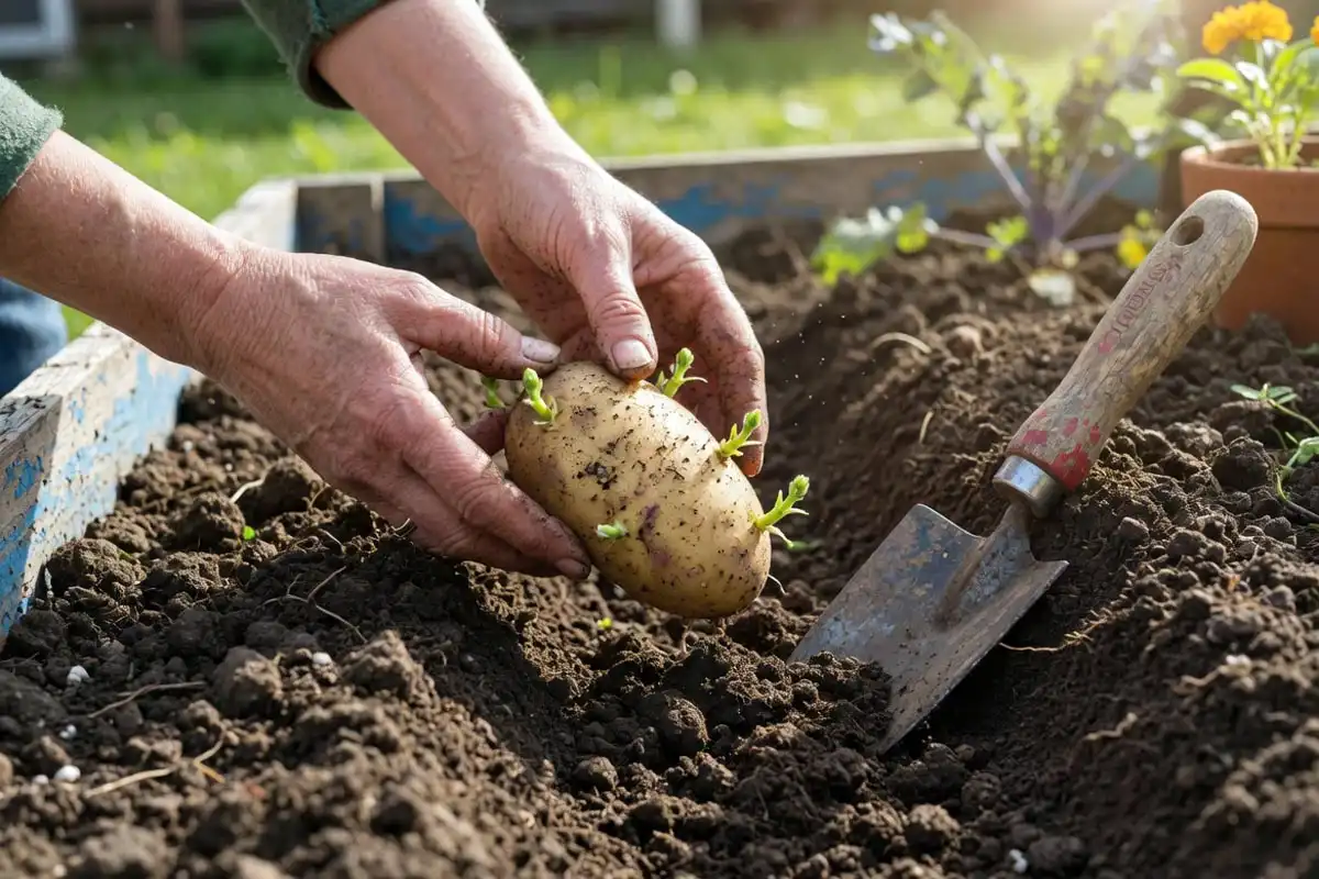 Plant Store Bought Potatoes