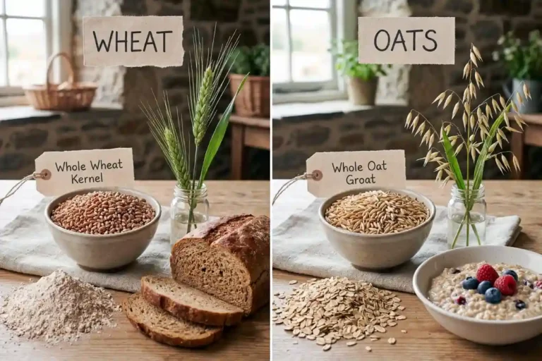 Which is better wheat or oats