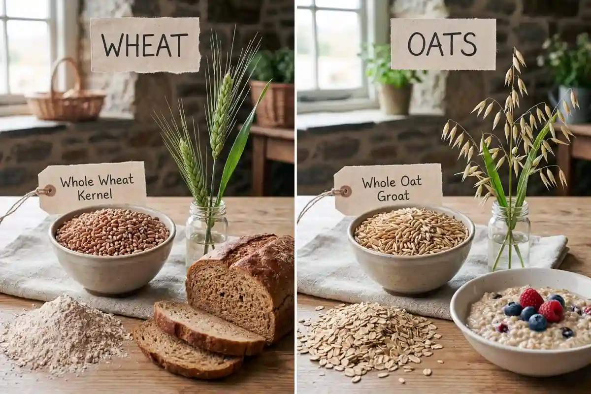 Which is better wheat or oats