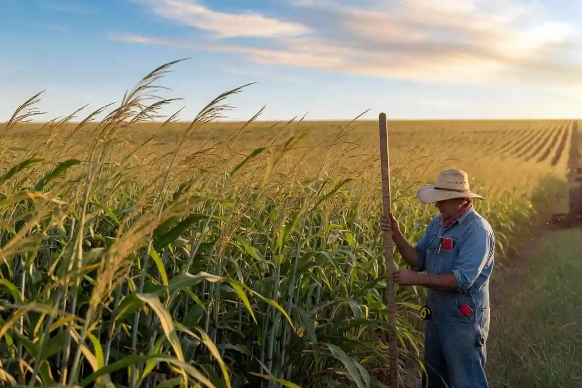 when to cut sorghum sudan grass for hay