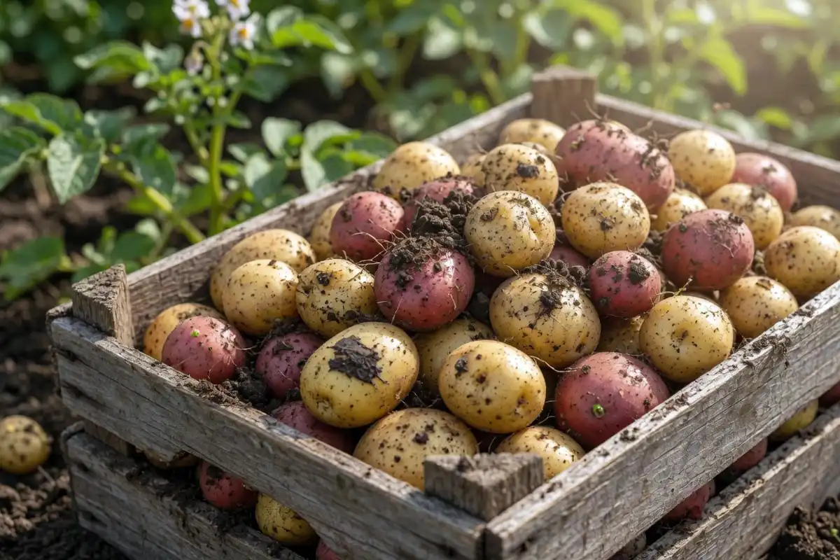 Grow Small Potatoes in 60 Days