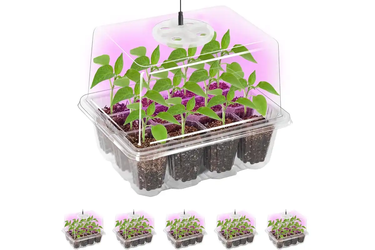 Bonviee 5-Pack Seed Starter Trays