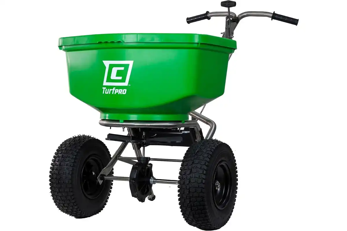 Chapin 89400C 100 lb. TurfPro Stainless Steel Spreader
