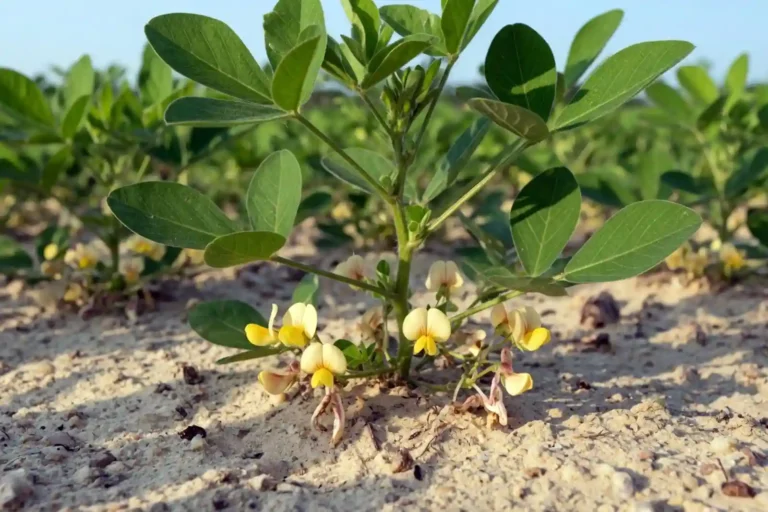 Do peanuts grow on a bush