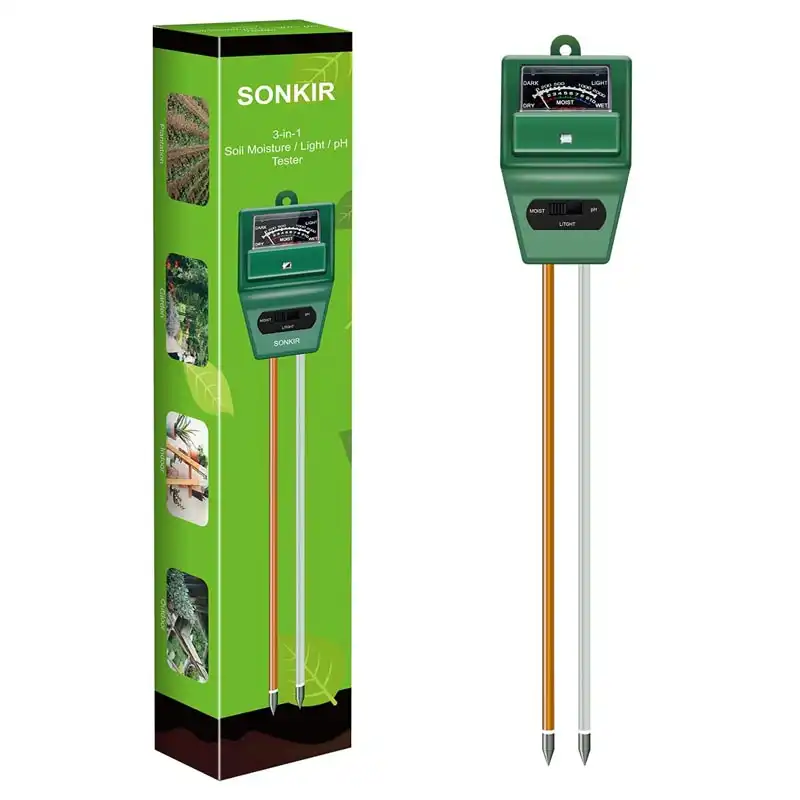 Sonkir MS02 3-in-1 Soil pH Meter