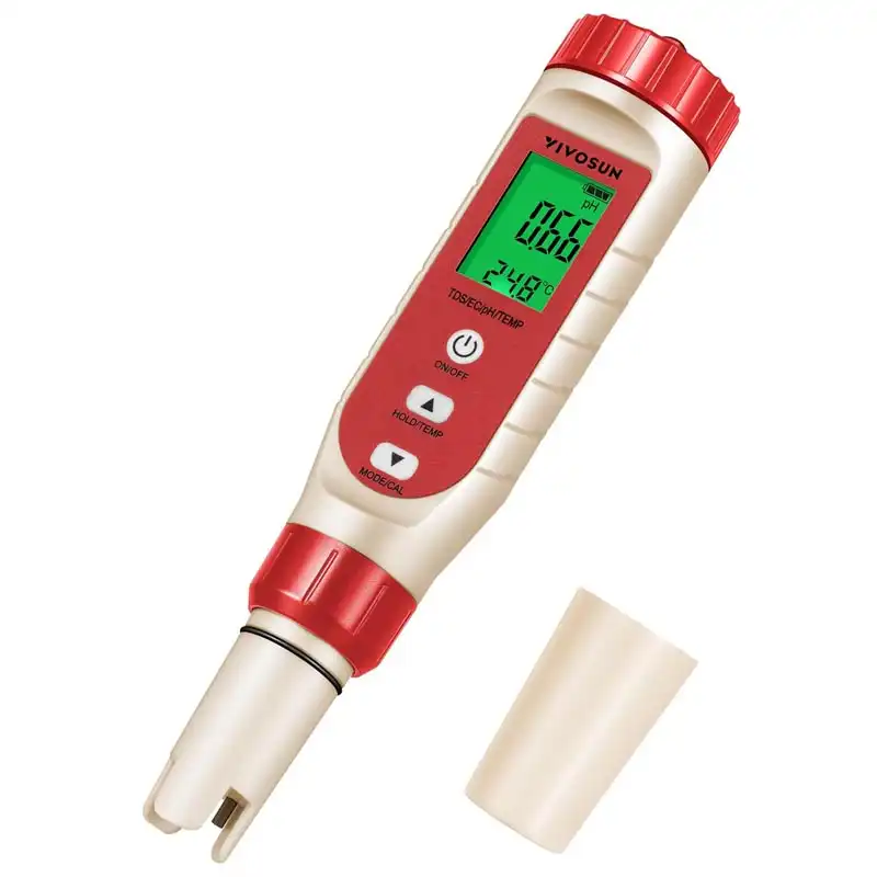 VIVOSUN 4-in-1 Digital pH Meter