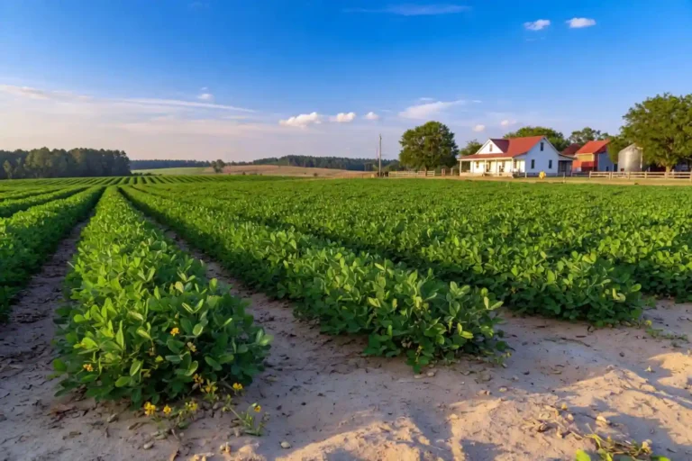 What climate do peanuts grow in