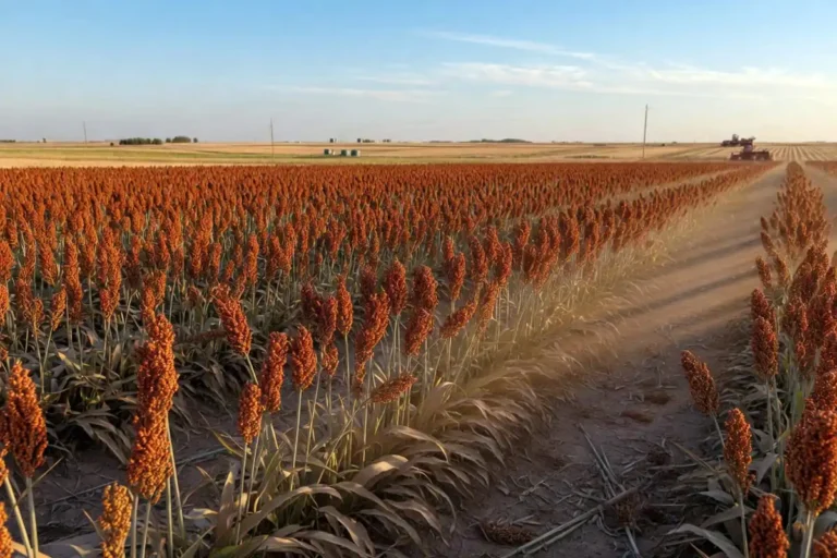 When to harvest sorghum