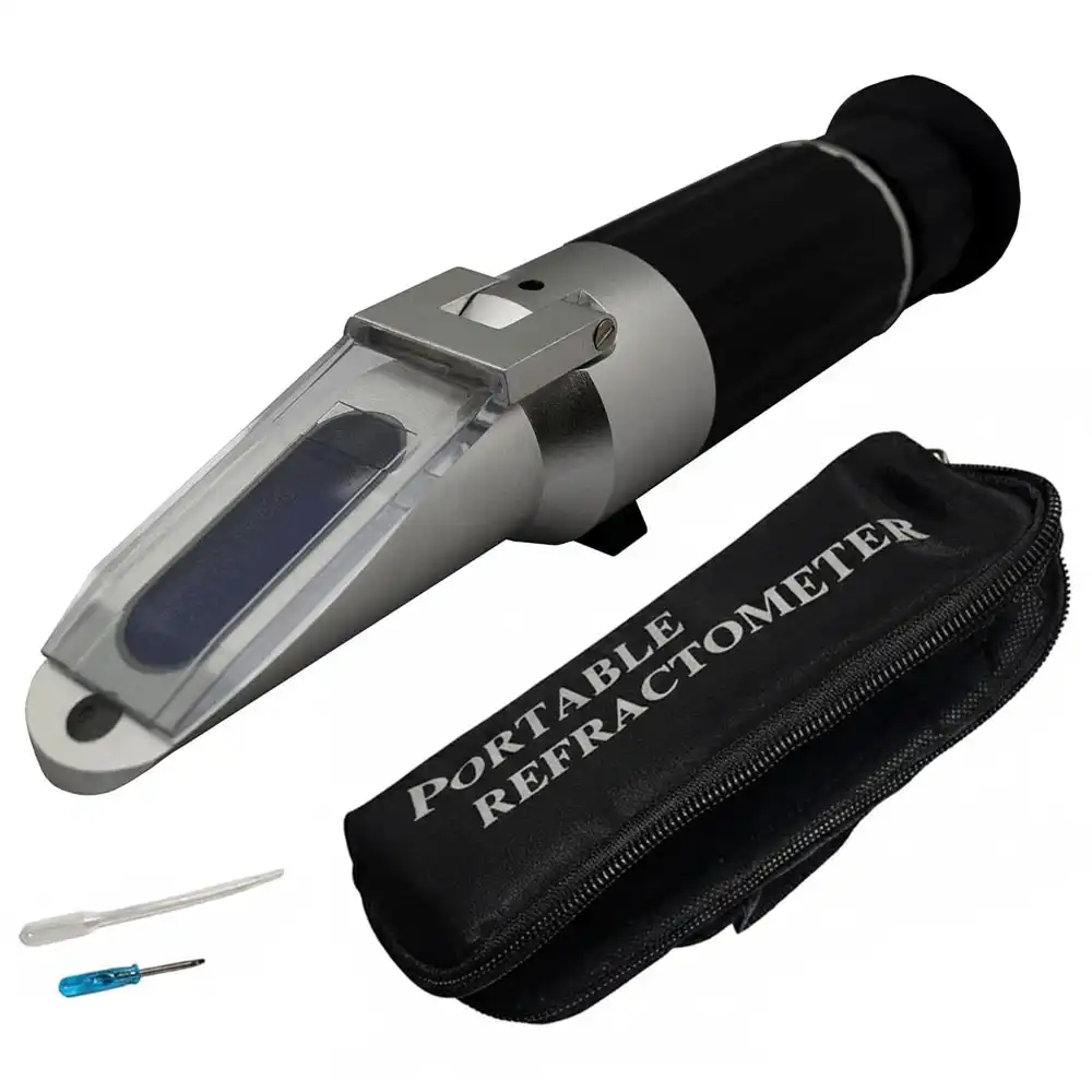 LAXCO 0–32% Brix Handheld Analog Refractometer with ATC