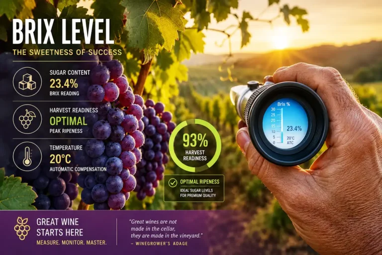 Refractometer for Grapes Harvest: Best Picks and Brix Targets