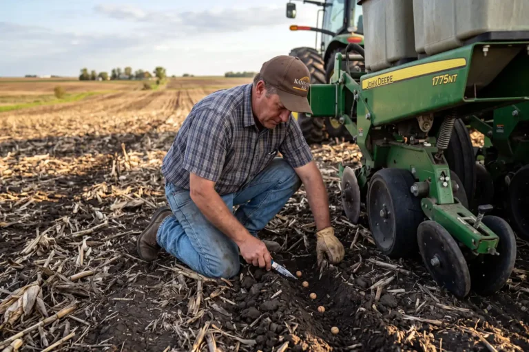Deep to Plant Soybeans for Fast, Even Emergence