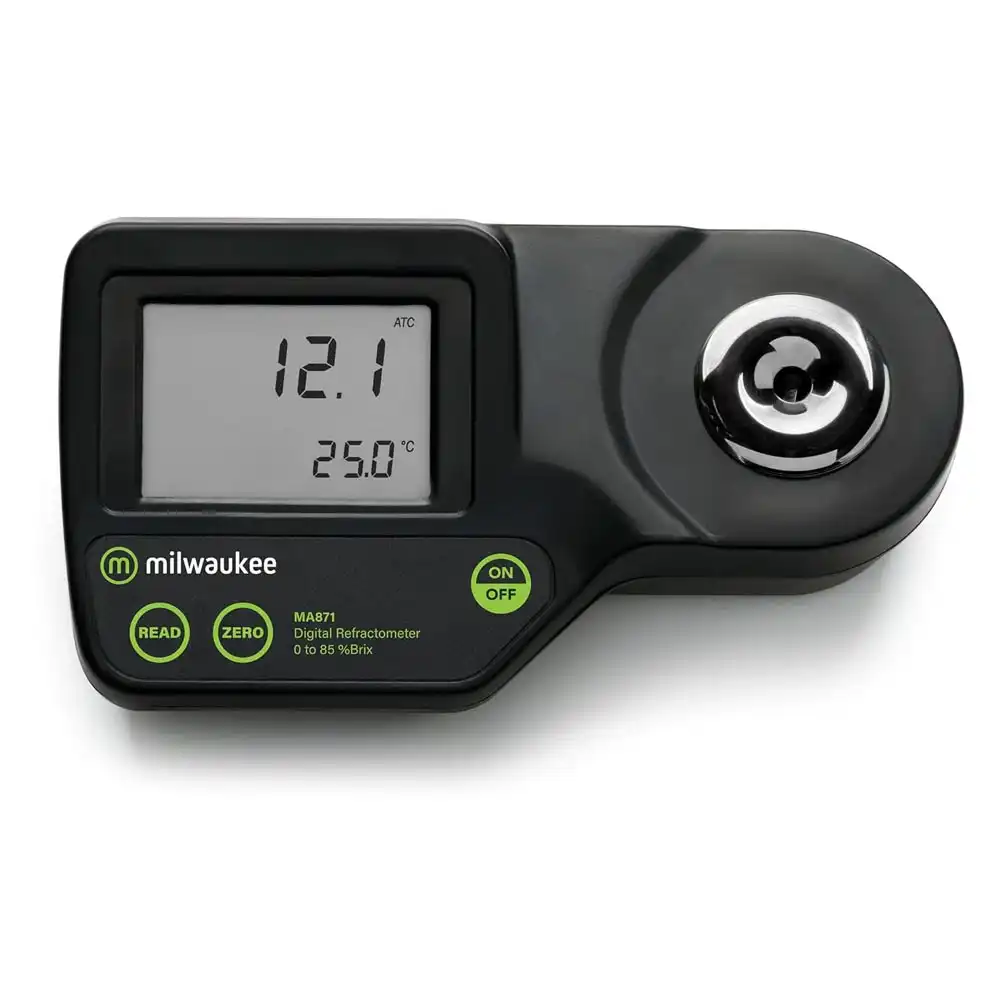 Milwaukee MA871 0 to 85% Brix Digitial Refractometer