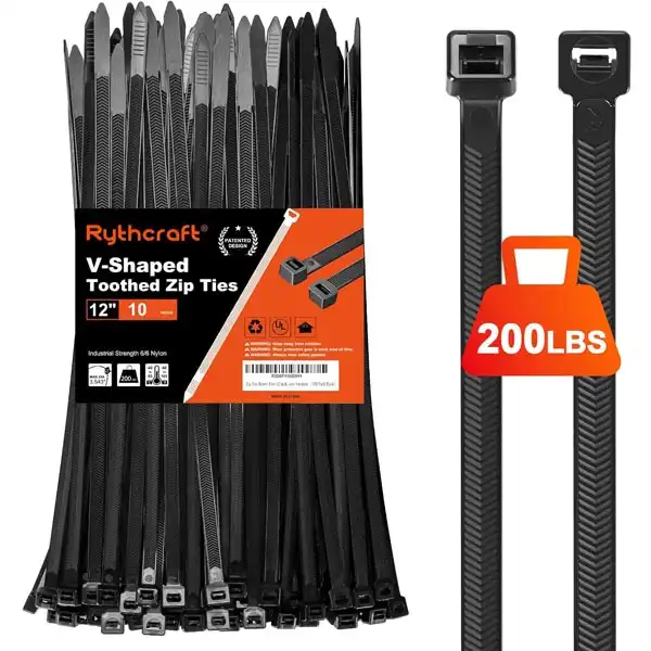 Rythcraft Heavy-Duty Zip Ties