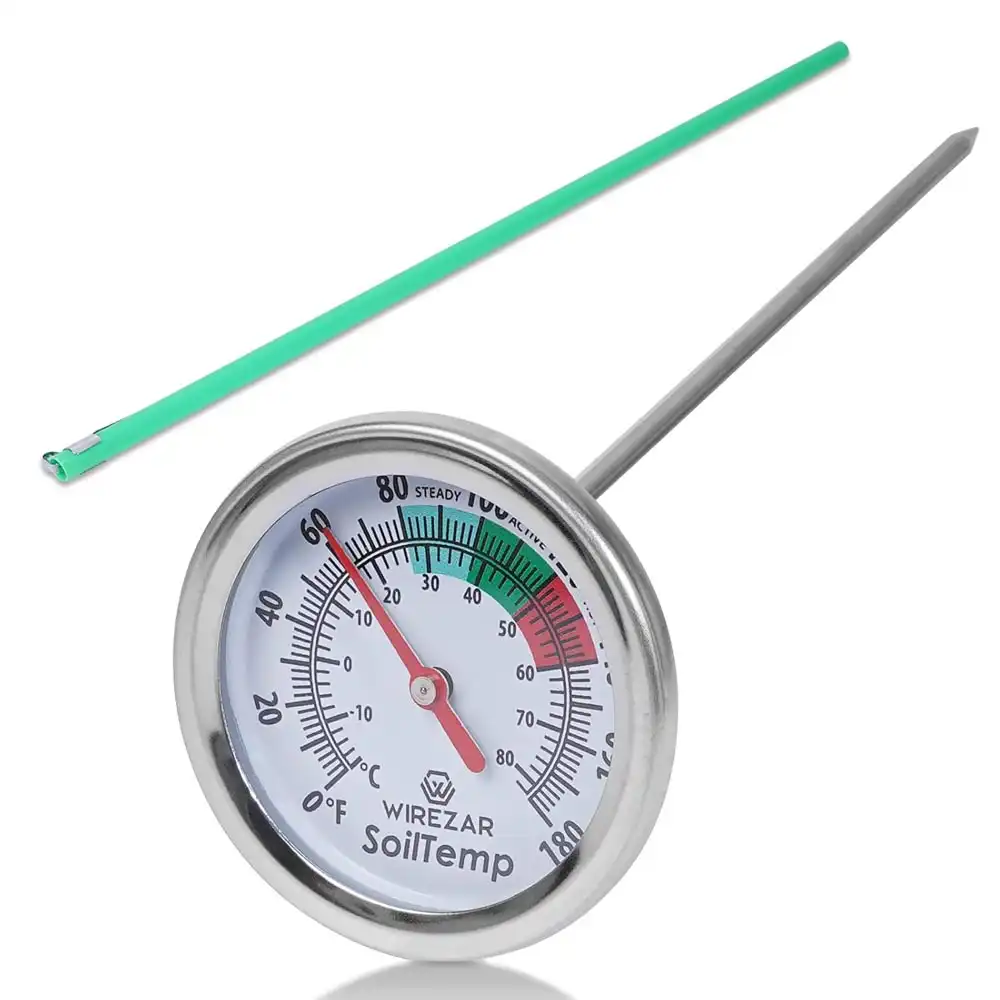 Yogyro 5-Inch Compost & Soil Thermometer
