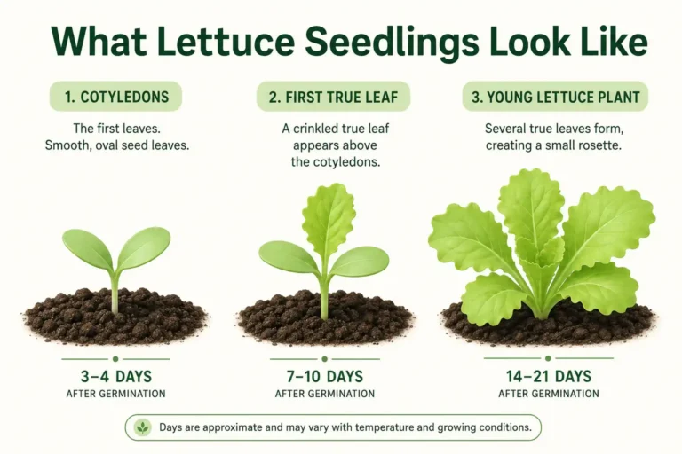 What Do Lettuce Seedlings Look Like? A Grower’s Field Guide