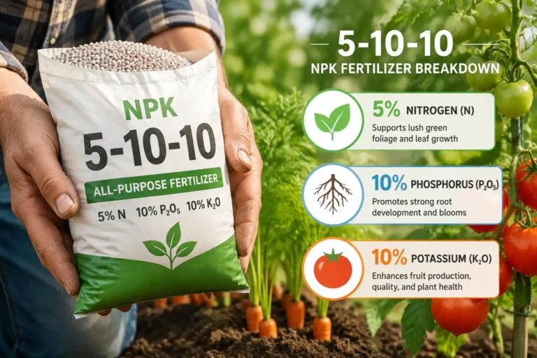 5 10 10 fertilizer NPK breakdown and best uses