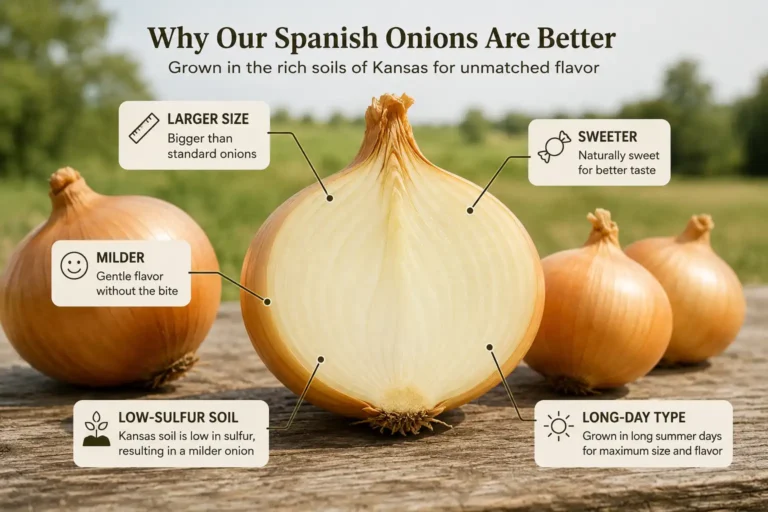 Spanish onions are yellow onions
