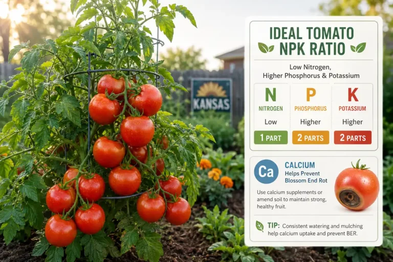 Best Fertilizer for Tomatoes Ripe Plant With Npk and Calcium Photo