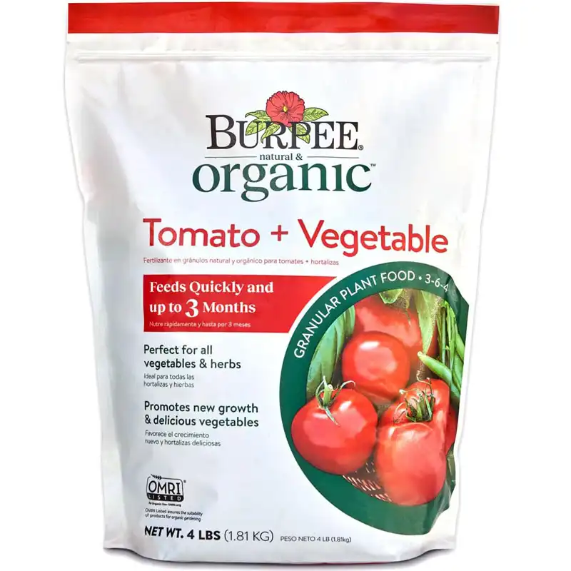 Burpee Organic Tomato & Vegetable Granular Plant Food