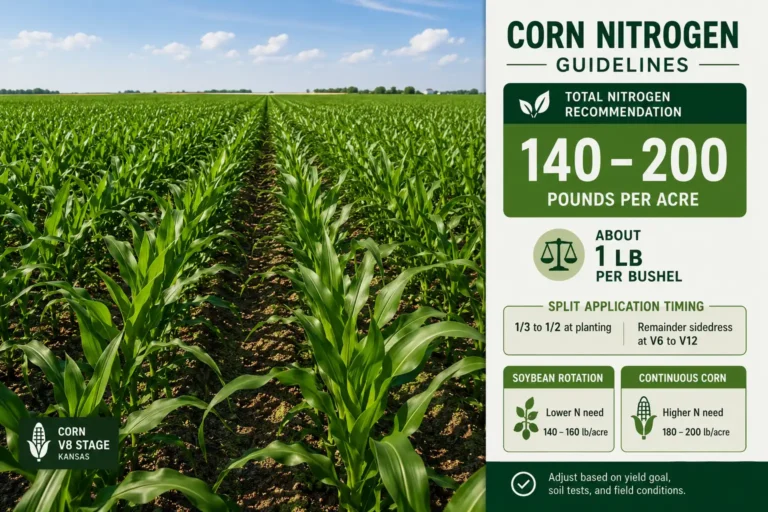 How Much Exactly Nitrogen Does Corn Need Per Acre