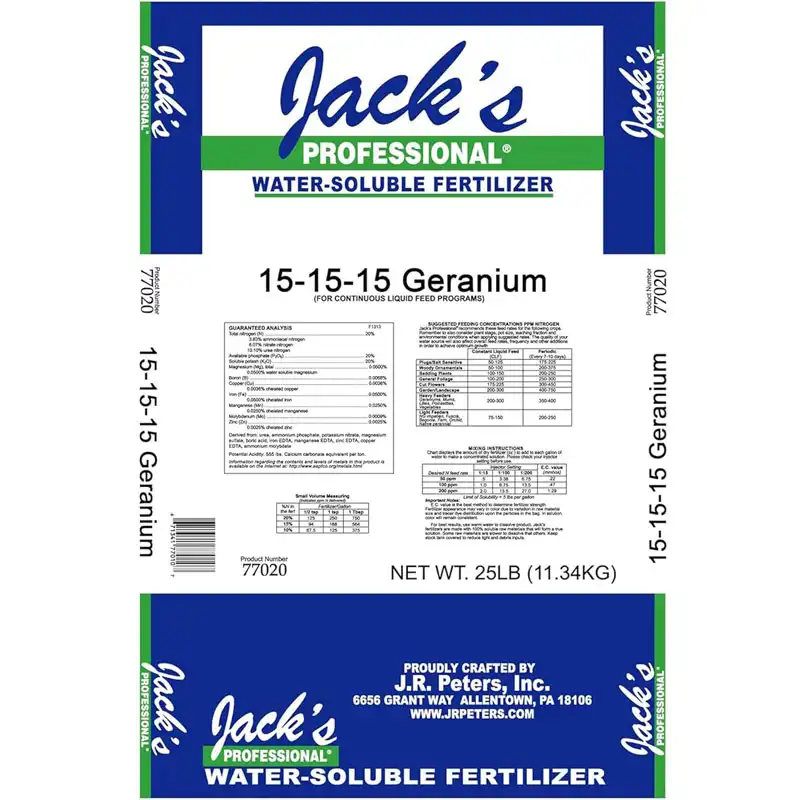 Jack's Professional 15-15-15