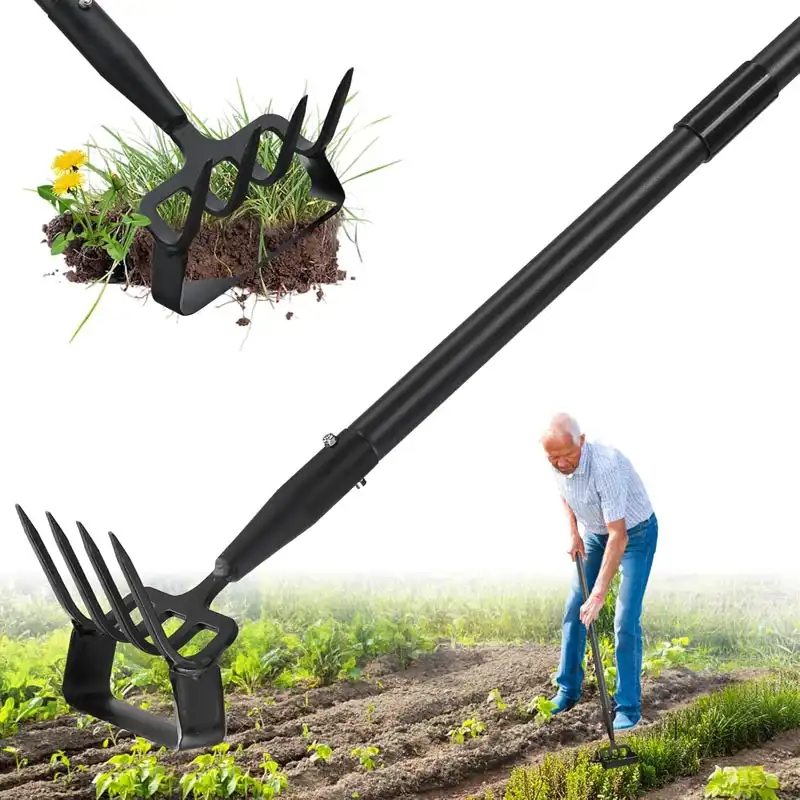 Lilyvane 2-in-1 Garden Hoe with Cultivator