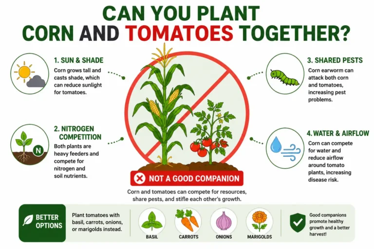 Safe Way to Plant Corn and Tomatoes Together