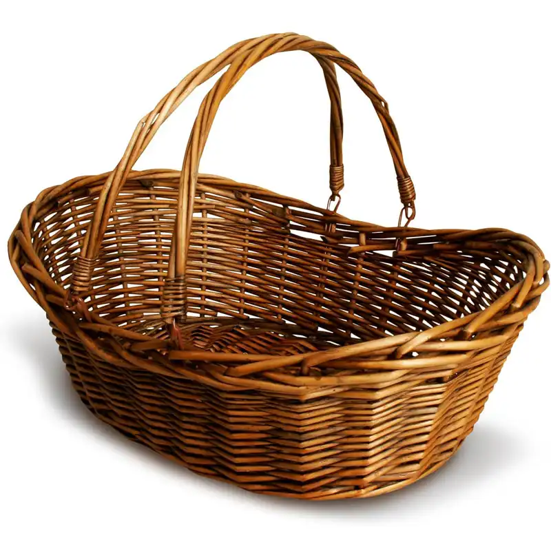 Wald Imports Small Wicker Basket