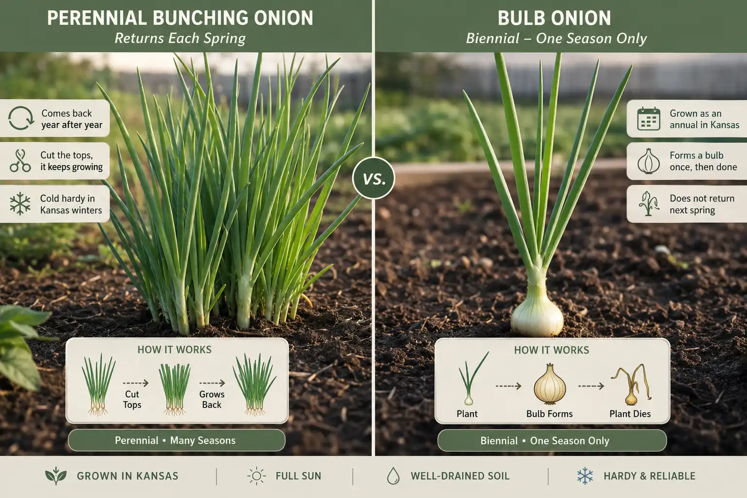 are green onions perennial