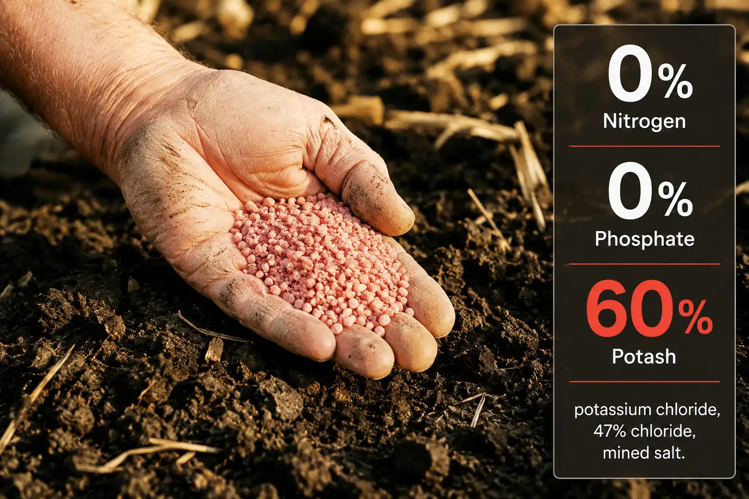 0 0 60 Fertilizer Rates, Timing, and Crop Fit Explained
