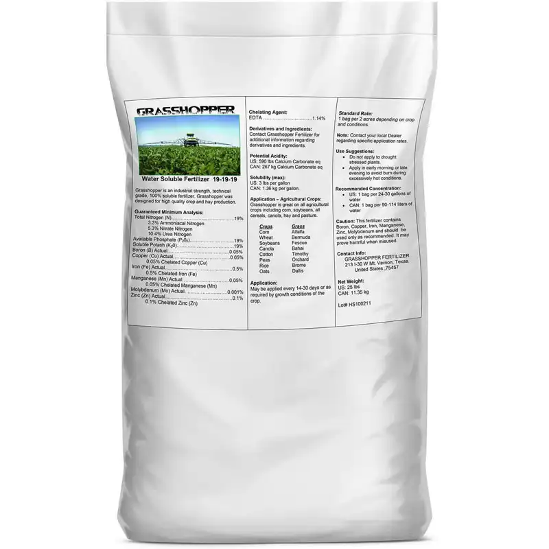 Grasshopper 19-19-19 Foliar