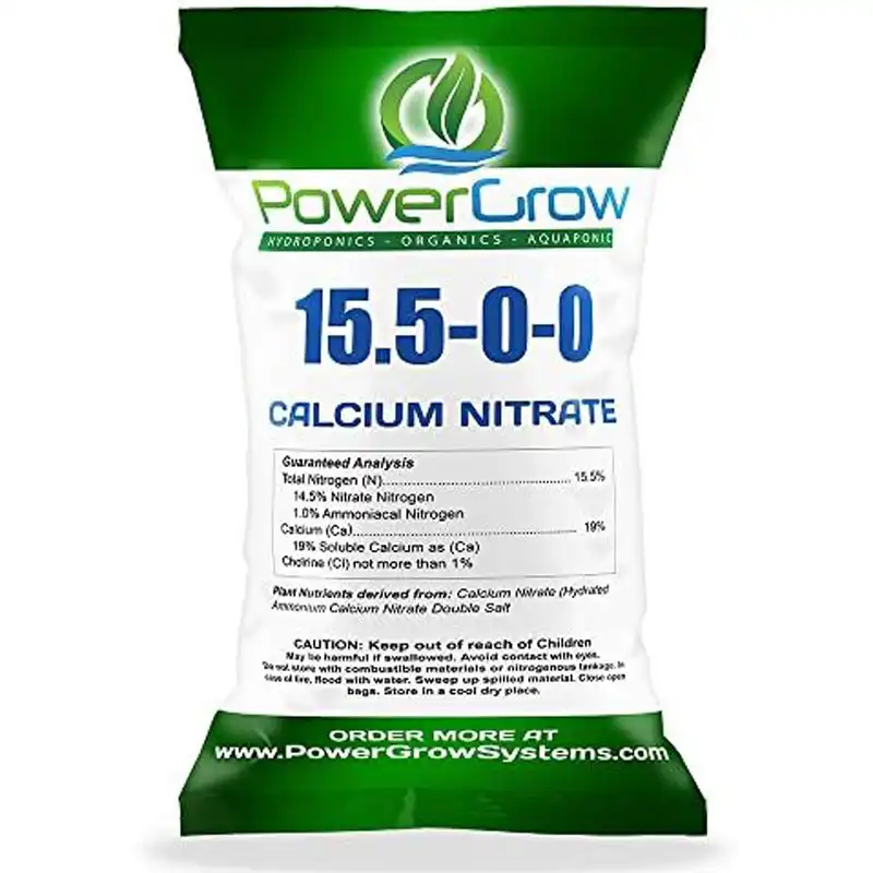 PowerGrow Calcium Nitrate 15.5-0-0, 5 lb